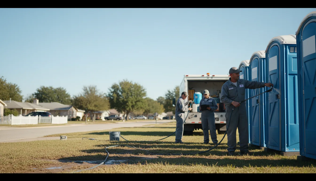 Long-Term Portable Toilet Rental in Richards, TX near me